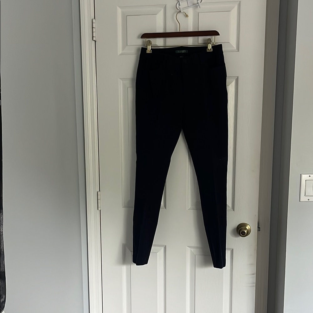 Lauren Ralph Lauren Blue Trousers Slim Fit